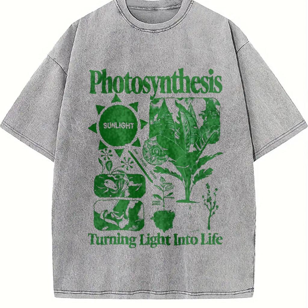 Photosynthesis Vintage Washed T-Shirt product image 5