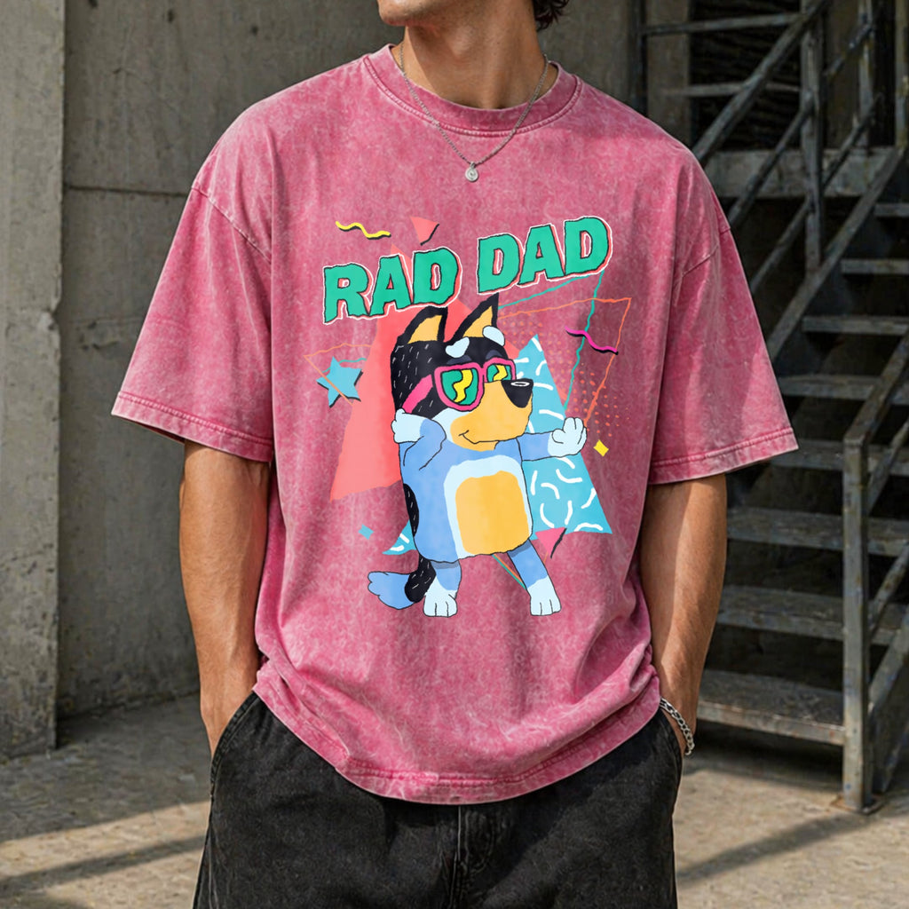 Rad Dad Vintage Washed T-Shirt product image 7
