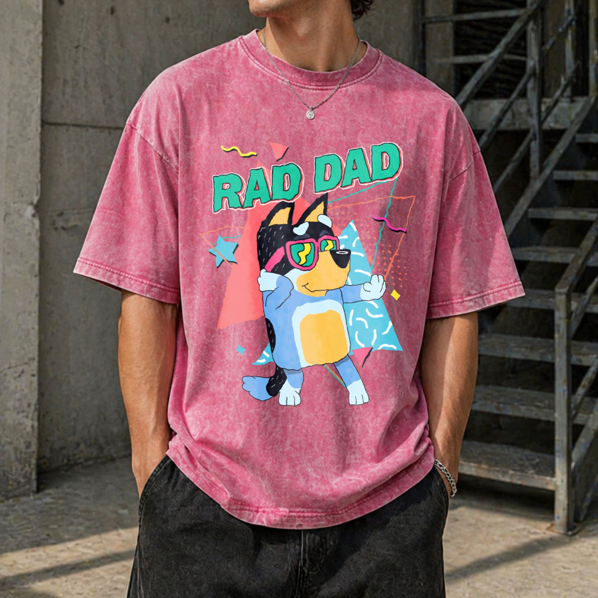 Rad Dad Vintage Washed T-Shirt product image 7