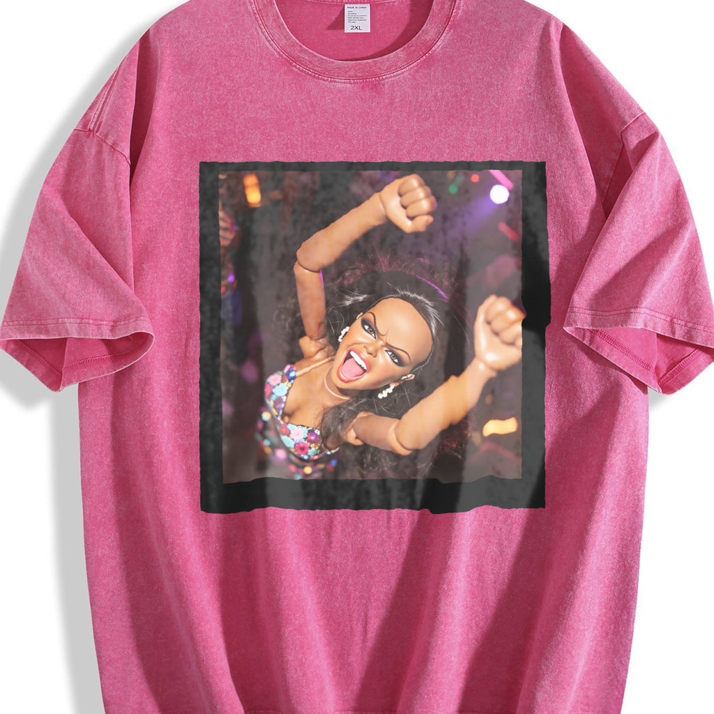 Doll Dancing at a Party Vintage Washed T-Shirt product image 7
