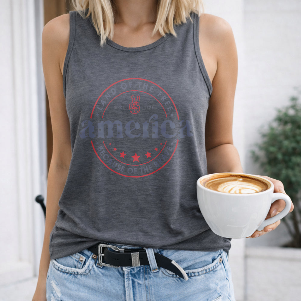 4th Of July Women's Tank Top
