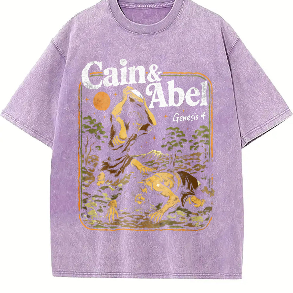 Cain And Abel Christian Bible Story Genesis Faith Vintage product image 6