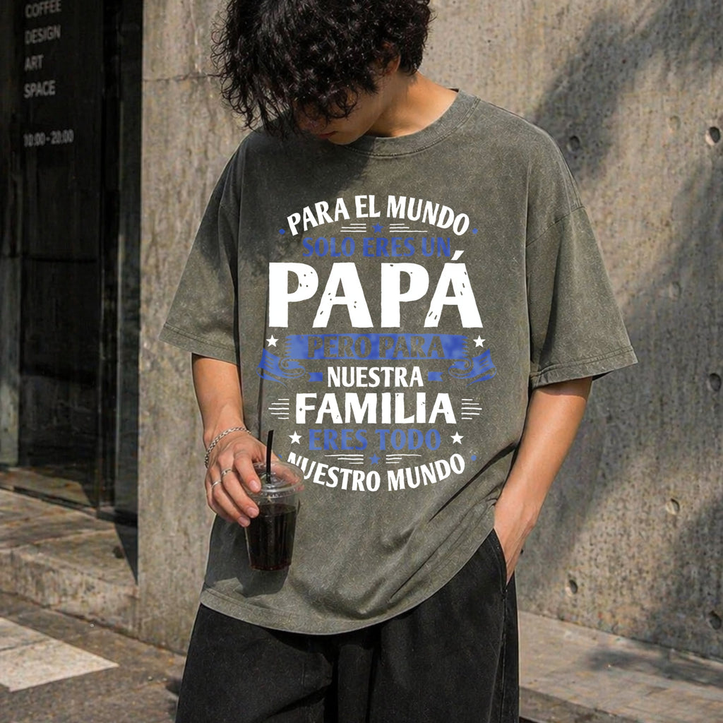 Father's Day Vintage Washed T-Shirt product image 11