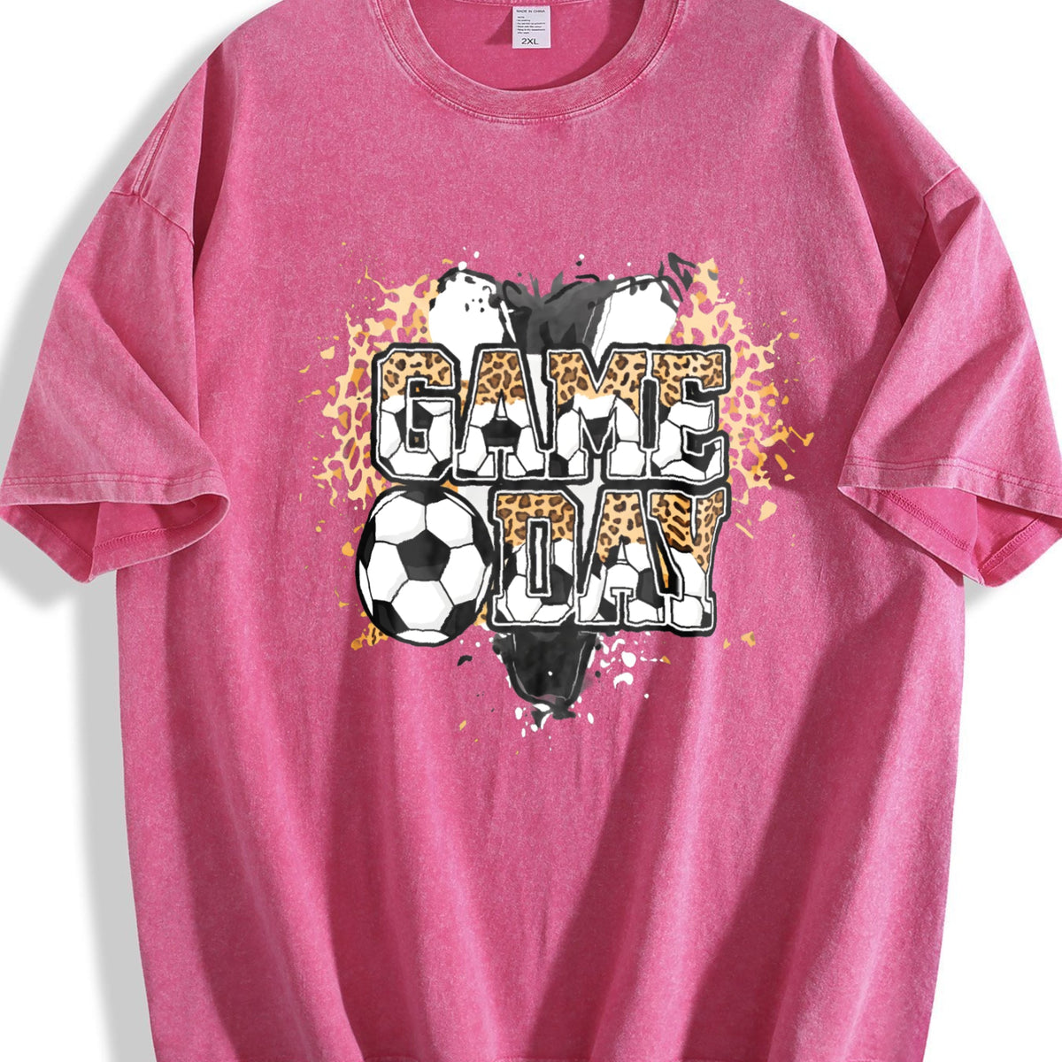 Global Soccer Fan Vintage Washed T-Shirt product image 7