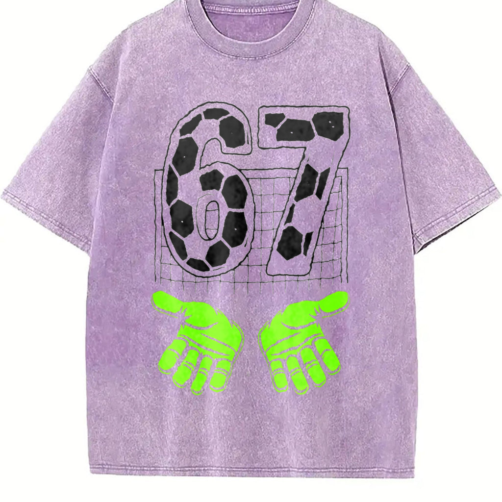 Global Soccer Fan Vintage Washed T-Shirt product image 6