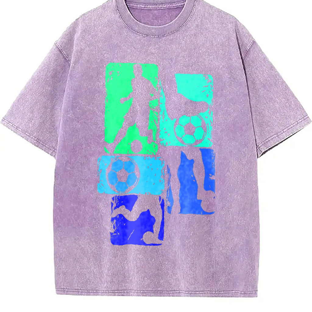 Global Soccer Fan Vintage Washed T-Shirt product image 6