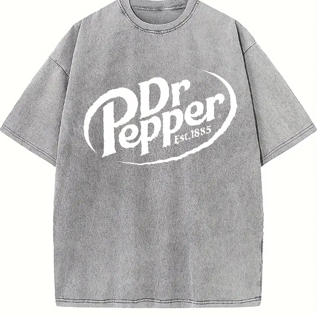 Dr Pepper Est 1885 - A Timeless Vintage Washed T-Shirt product image 5