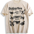 Butterflies Infographic Vintage Washed T-Shirt product image 1