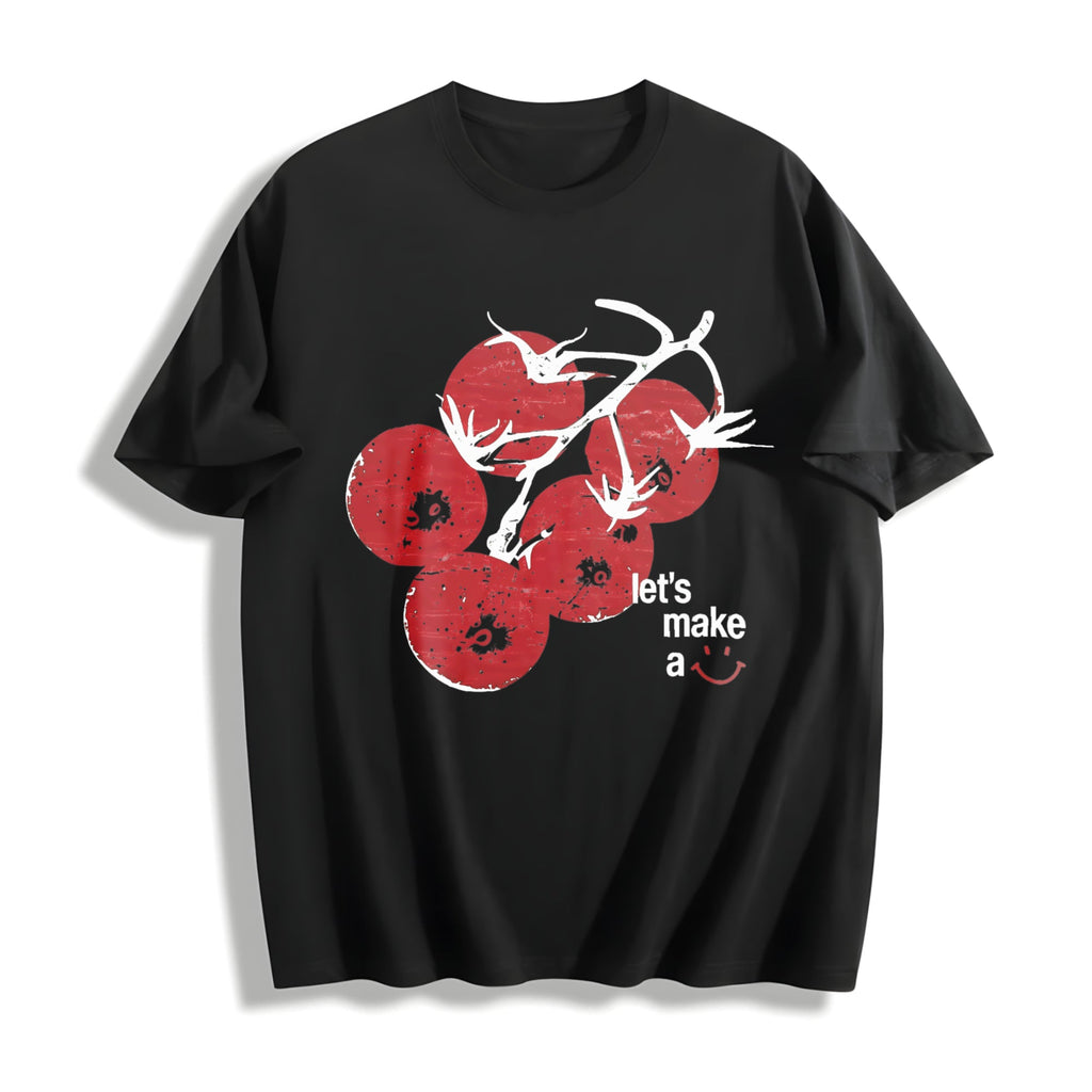 Y2K Tomato Cotton T-Shirt product image 1