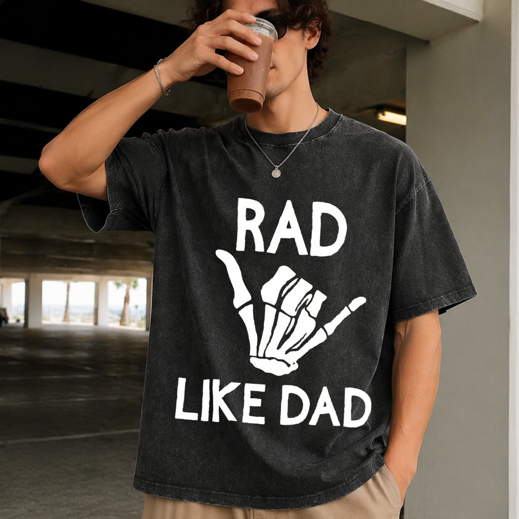 Rad Dad & Son Matching : Daddy And Me Father's Day Vintage product image 2