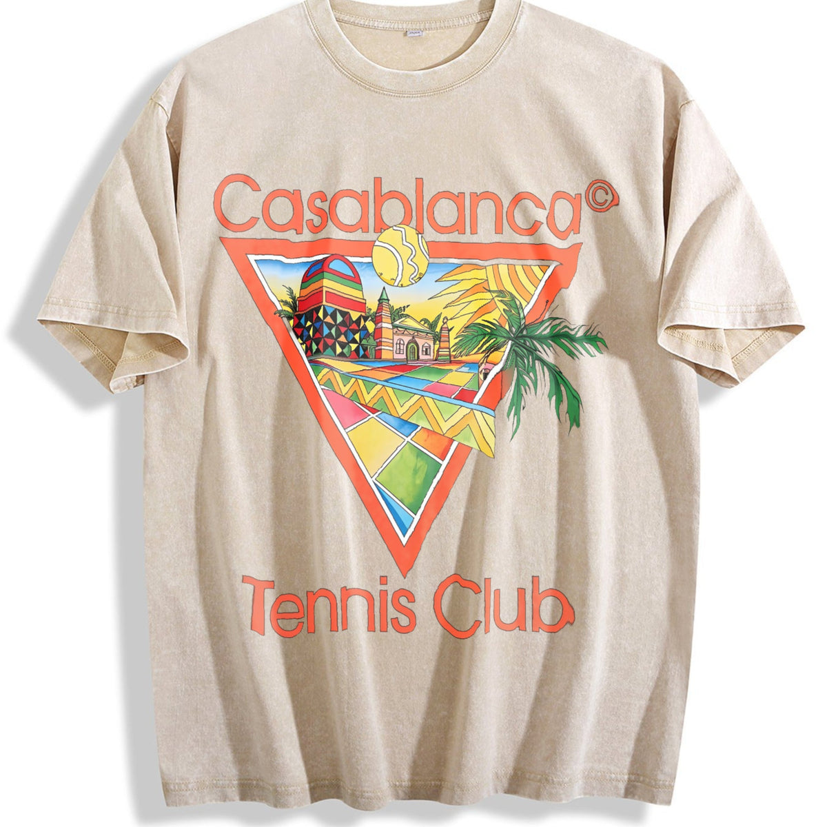 Tennis Club Vintage Washed T-Shirt product image 1