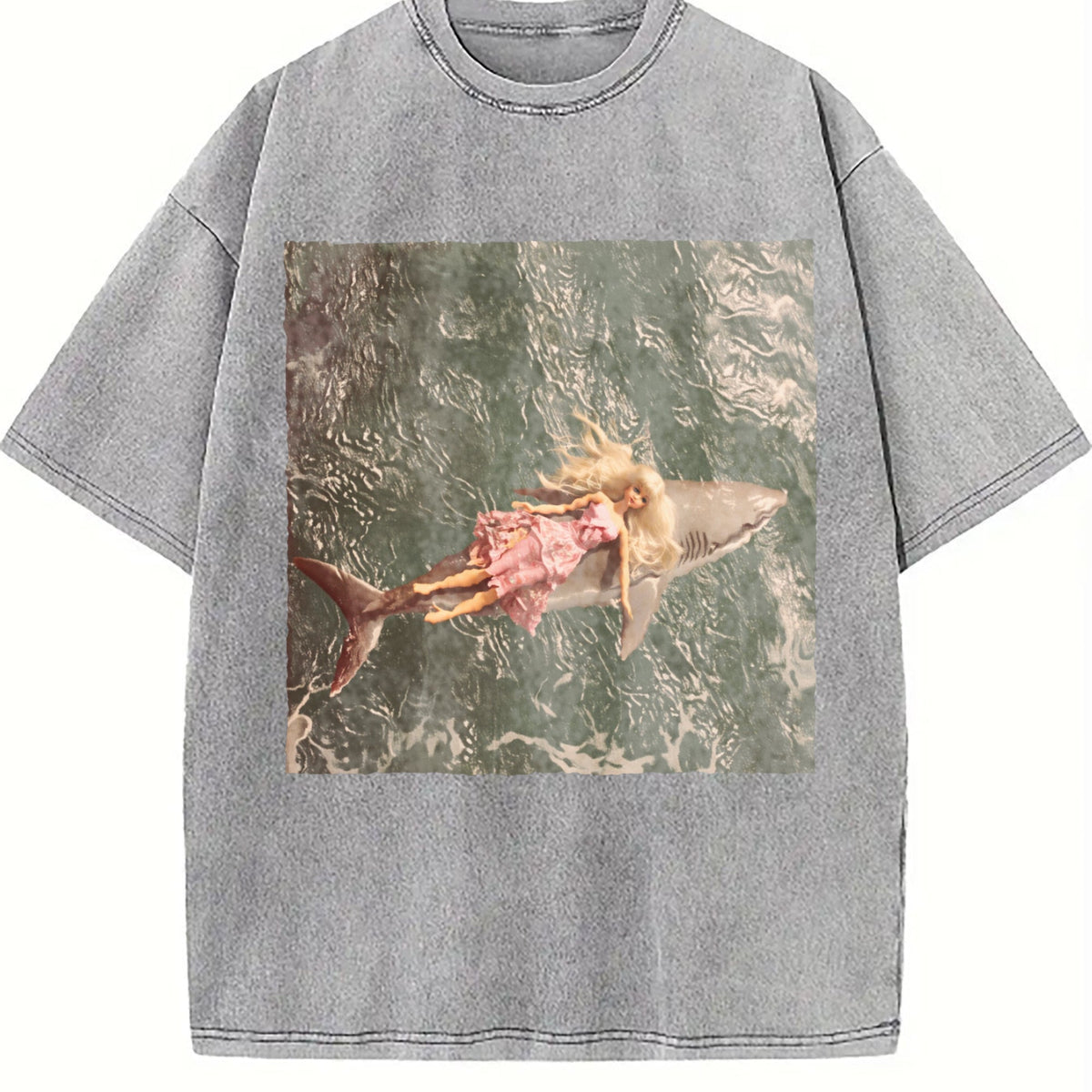 Doll Resting in a Tree Vintage Washed T-Shirt product image 5