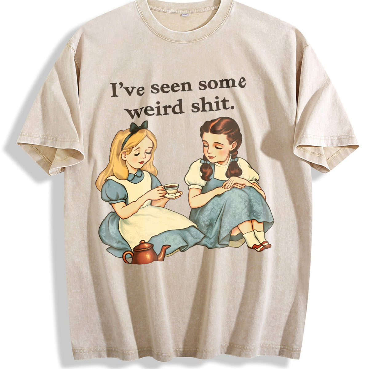 Weird Stuff - Girls - Sarcastic Vintage Washed T-Shirt product image 1
