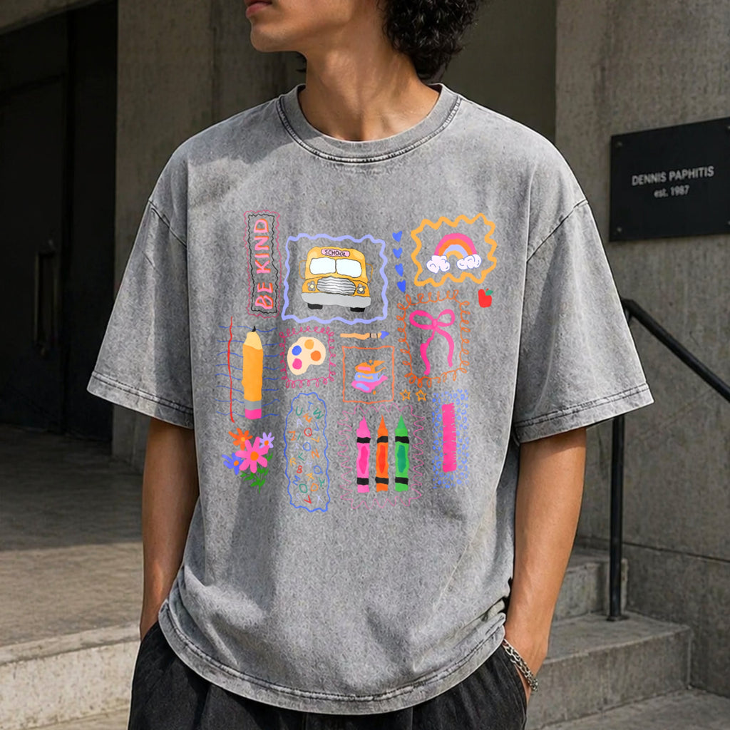 Teacher Vintage Washed T-Shirt product image 5