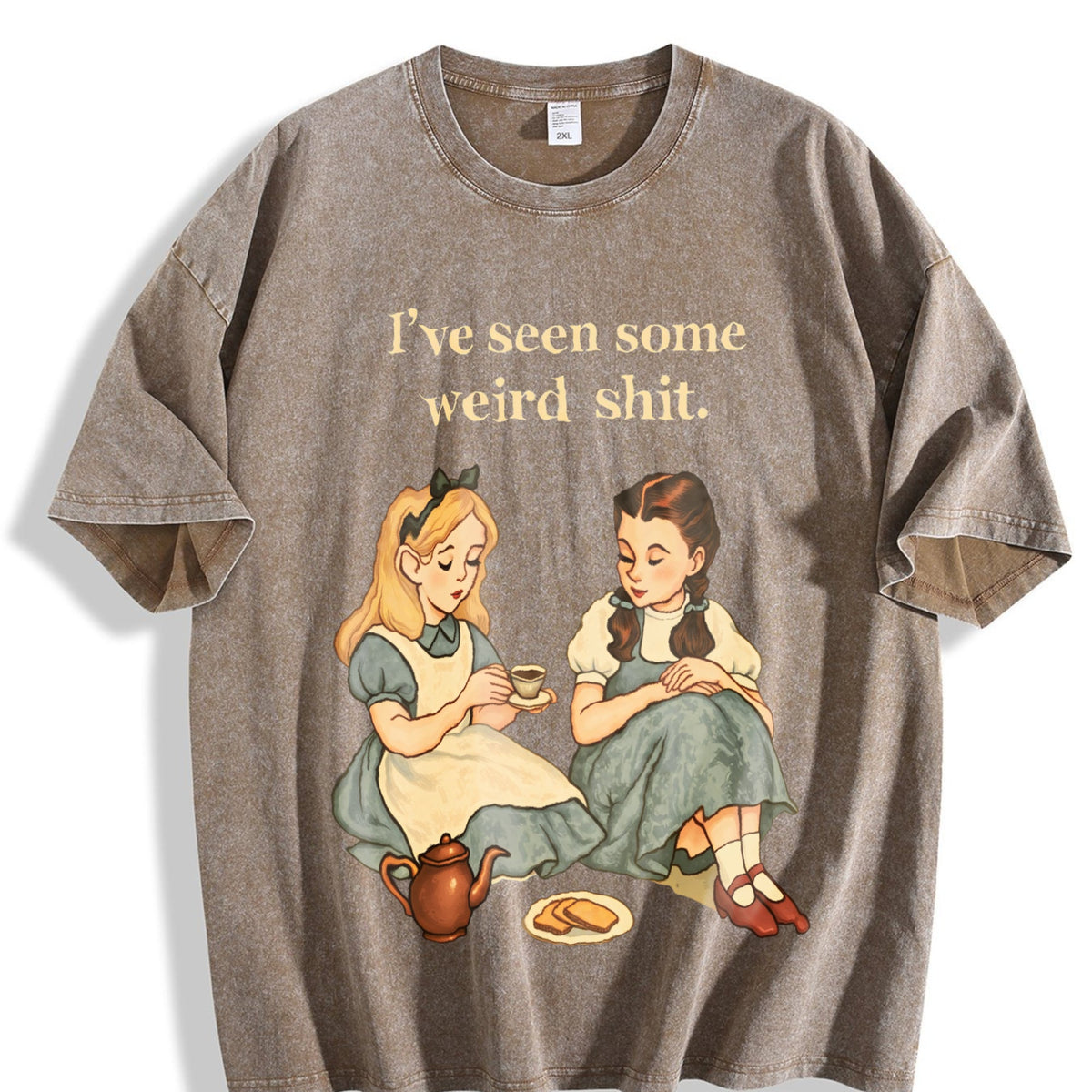 Funny Quote Vintage Washed T-Shirt product image 3
