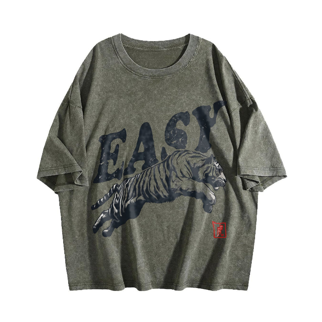 Easy Tiger 90s Vintage Washed T-Shirt product image 4