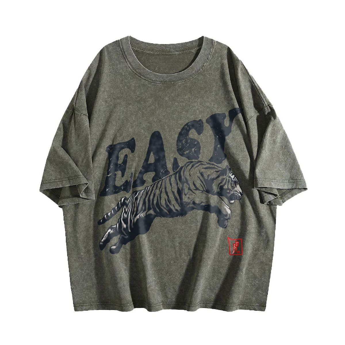 Easy Tiger 90s Vintage Washed T-Shirt product image 4