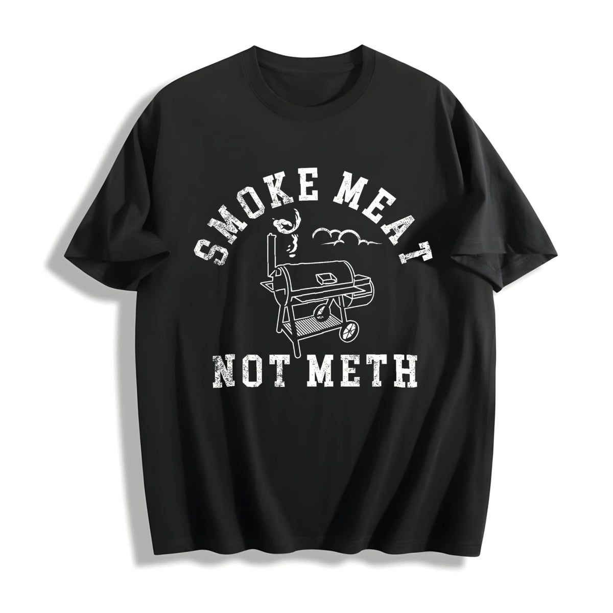 Smoke Meat Not Meth Funny Barbeque Cooking Grilling Joke product image 1
