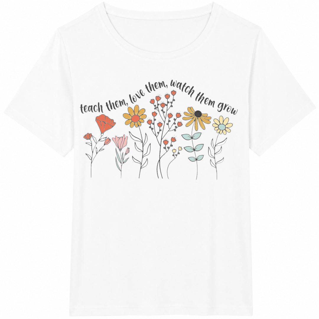 Teach Them Love Watch Grow Cotton T-Shirt product image 2