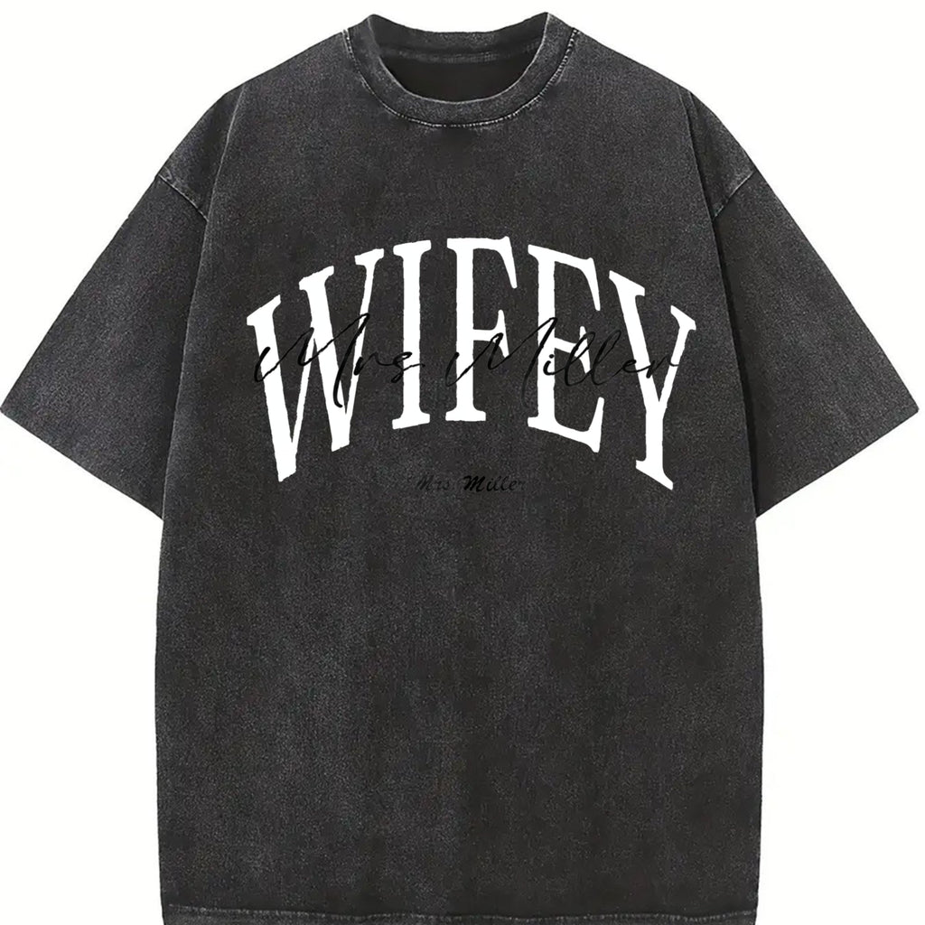 Wifey Vintage Washed T-Shirt product image 2