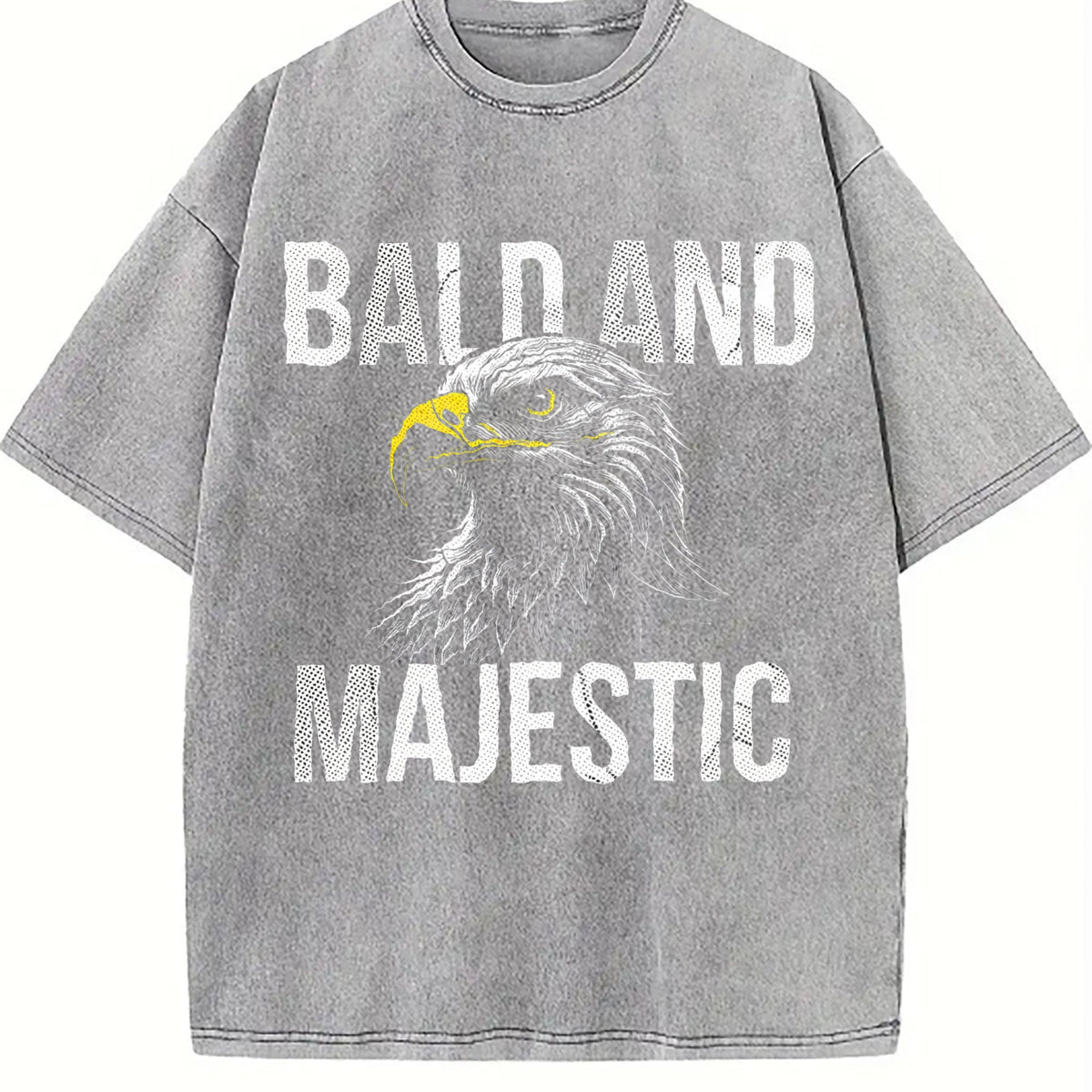 Funny Bald And Majestic Sarcastic Eagle Novelty Vintage product image 5