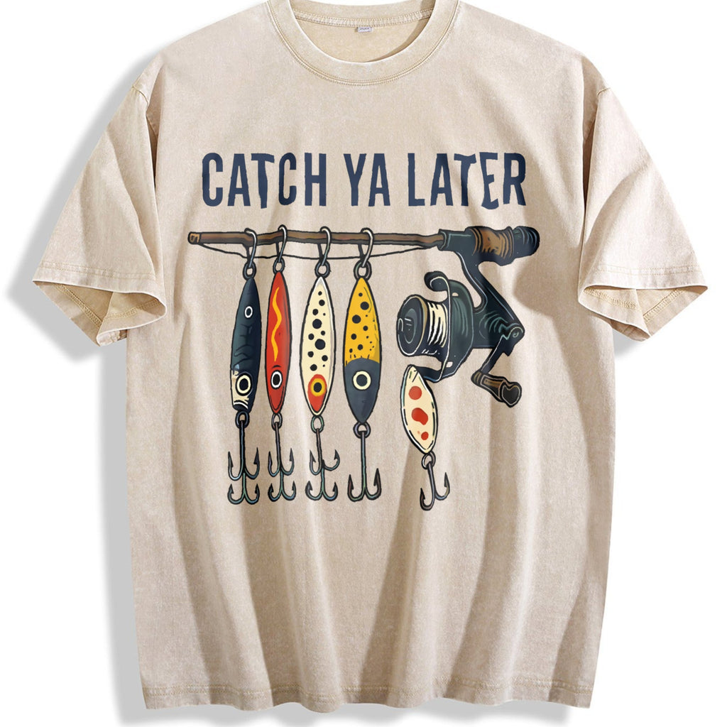Letter & Mixed Vintage Washed T-Shirt product image 1
