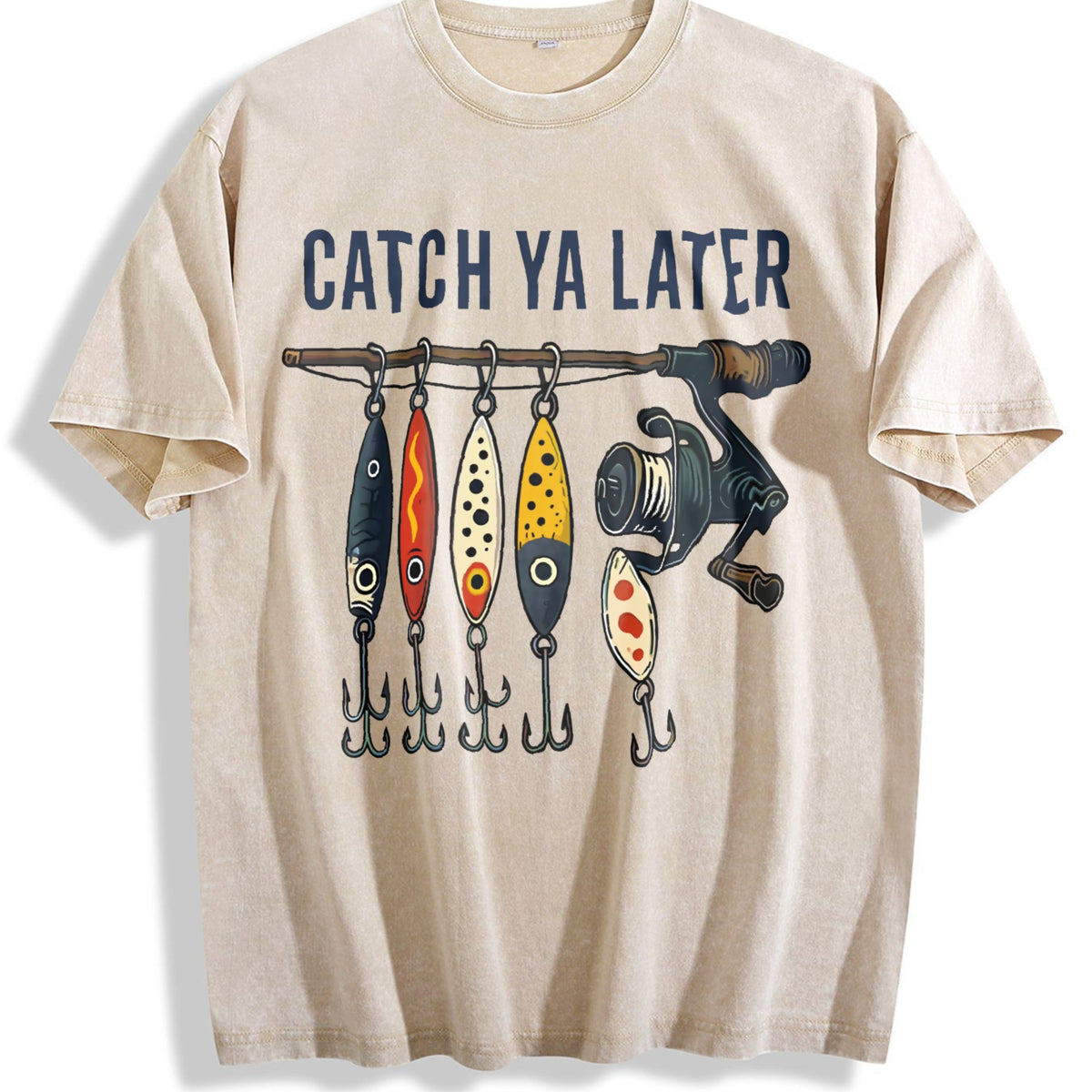 Letter & Mixed Vintage Washed T-Shirt product image 1