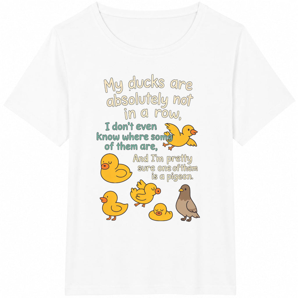 My Ducks Are Not In A Row Cotton T-Shirt product image 2