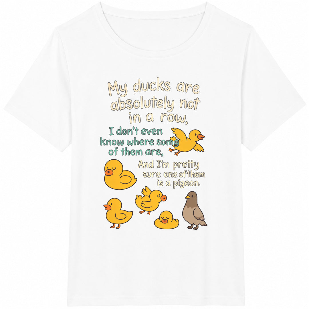 My Ducks Are Not In A Row Cotton T-Shirt product image 2