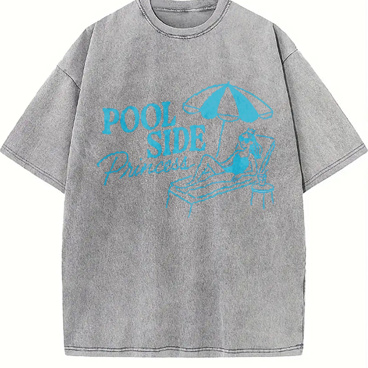 Pool Side Princess Vintage Washed T-Shirt product image 5
