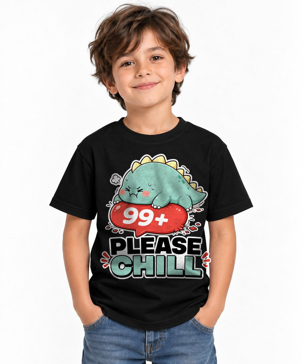 99 Plus Please Chill - Cute Dinosaur Notification Overload product image 2