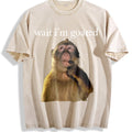 Wait I'm Goated Funny Thinking Monkey Meme Brainrot Vintage product image 1