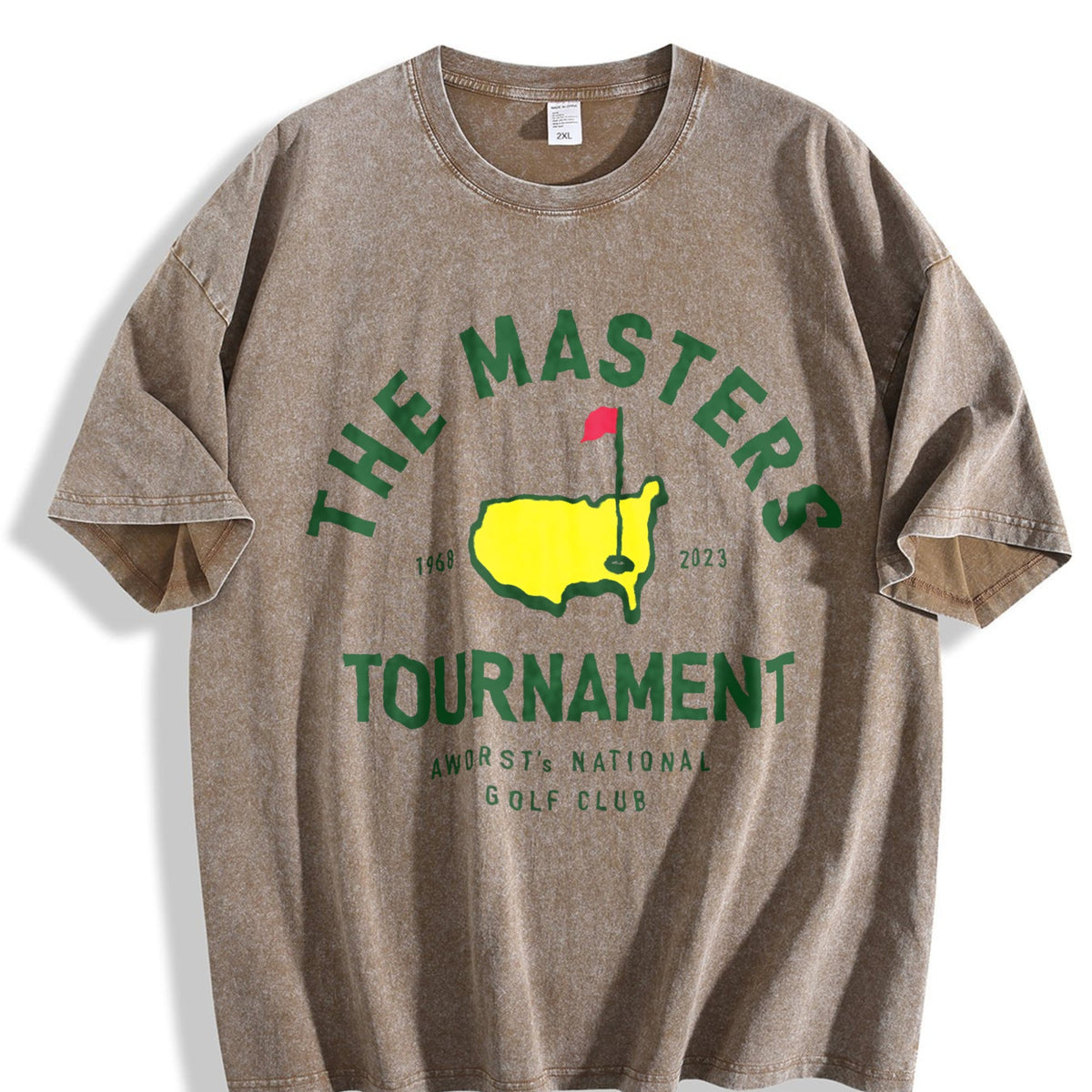 Masters Golf For Y2K & Sports Summer Vintage Washed T-Shirt product image 3
