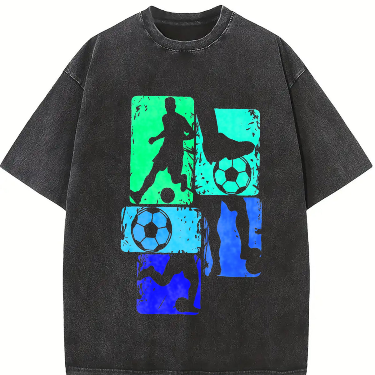 Global Soccer Fan Vintage Washed T-Shirt product image 2