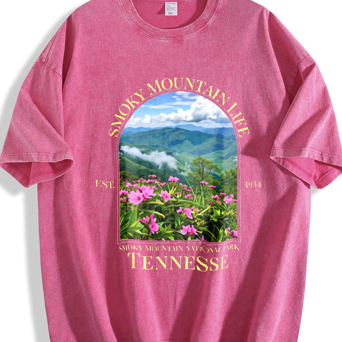 Smoky Mountain Life Vintage Washed T-Shirt product image 7