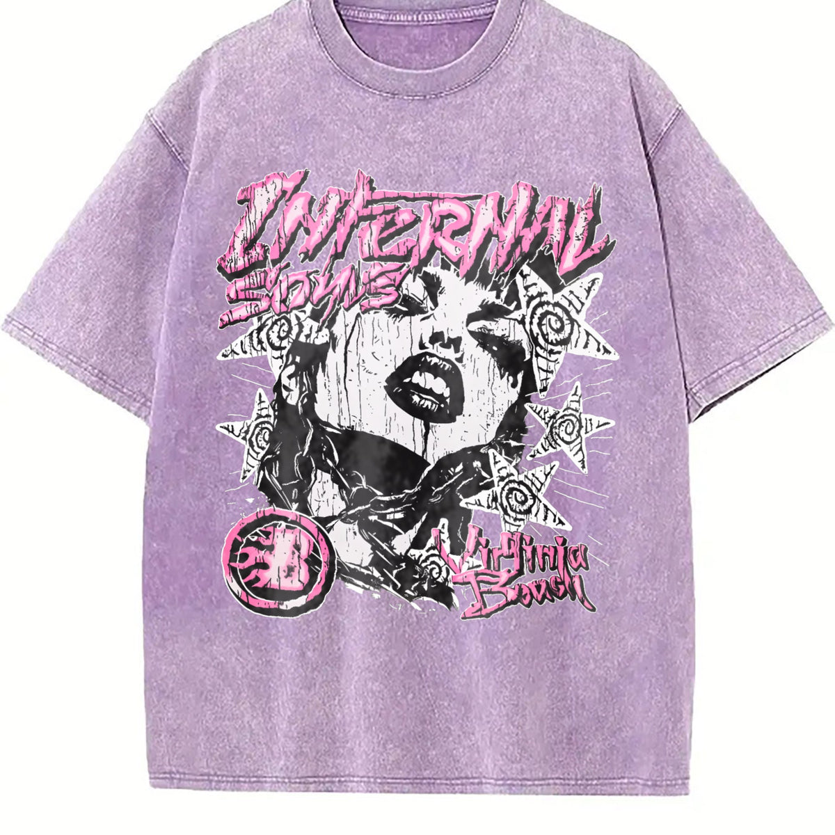 Internal Songs Virginia Brush Vintage Washed T-Shirt product image 6
