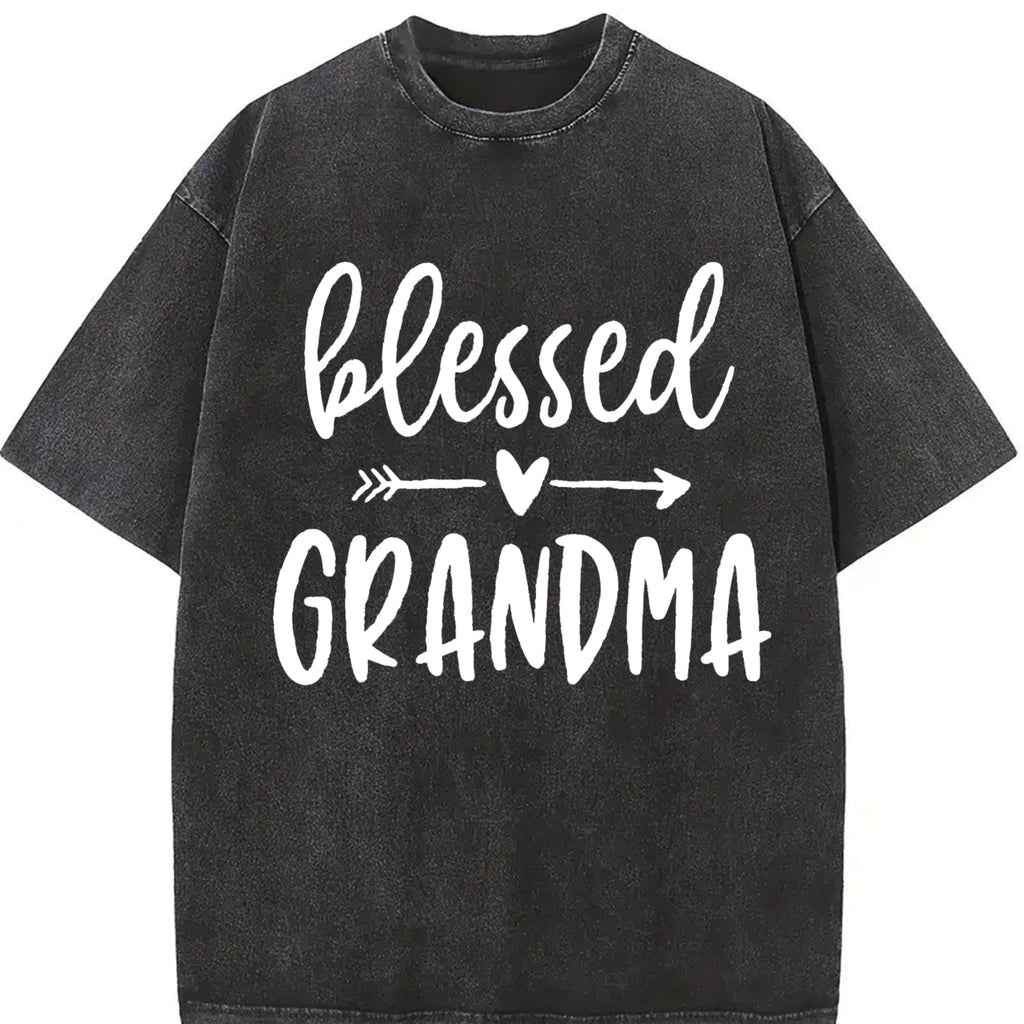 Blessed Grandma - Bella Canvas Vintage Washed T-Shirt product image 2