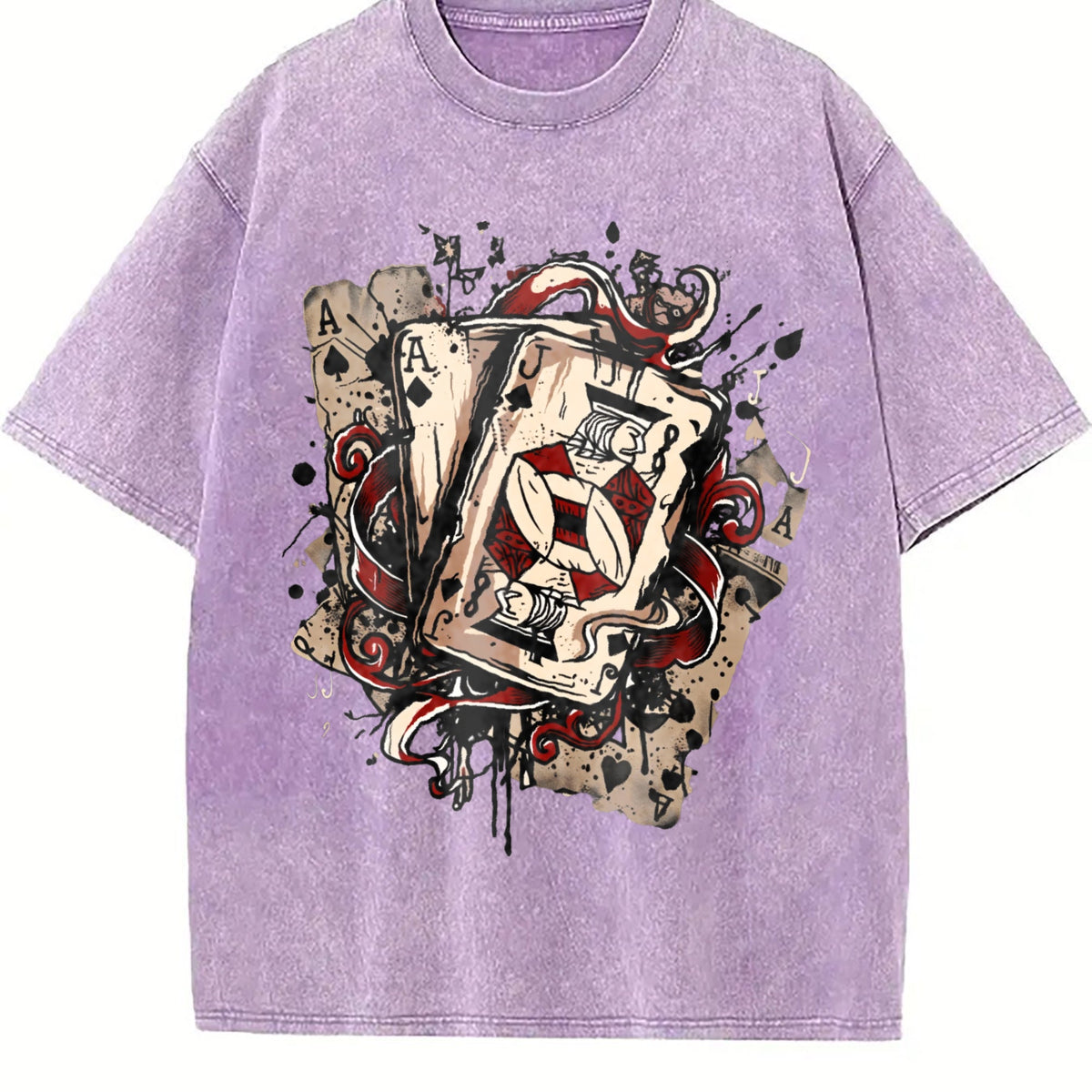 Ace Of Spades Vintage Washed T-Shirt product image 6