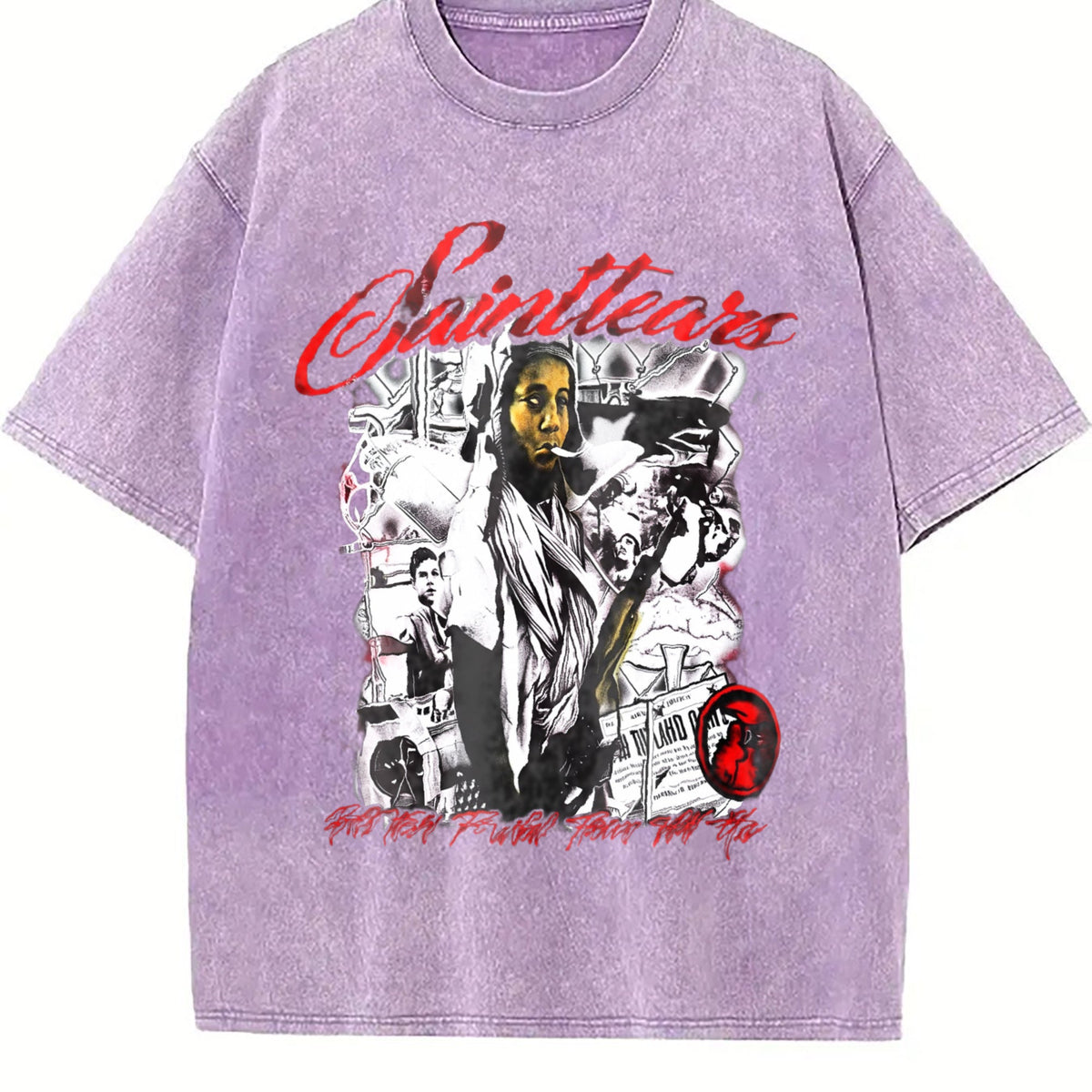 Sainttears The World Is Yours Vintage Washed T-Shirt product image 6