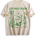 Funny Dinosaur 90s Vintage Washed T-Shirt product image 1
