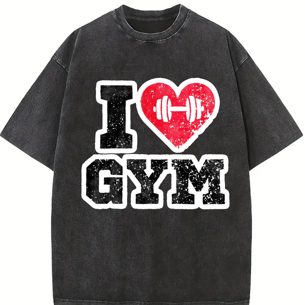 Gym Motivation Vintage Washed T-Shirt product image 2