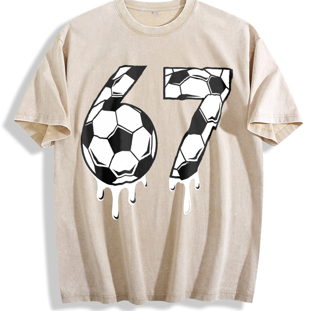 Global Soccer Fan Vintage Washed T-Shirt product image 1