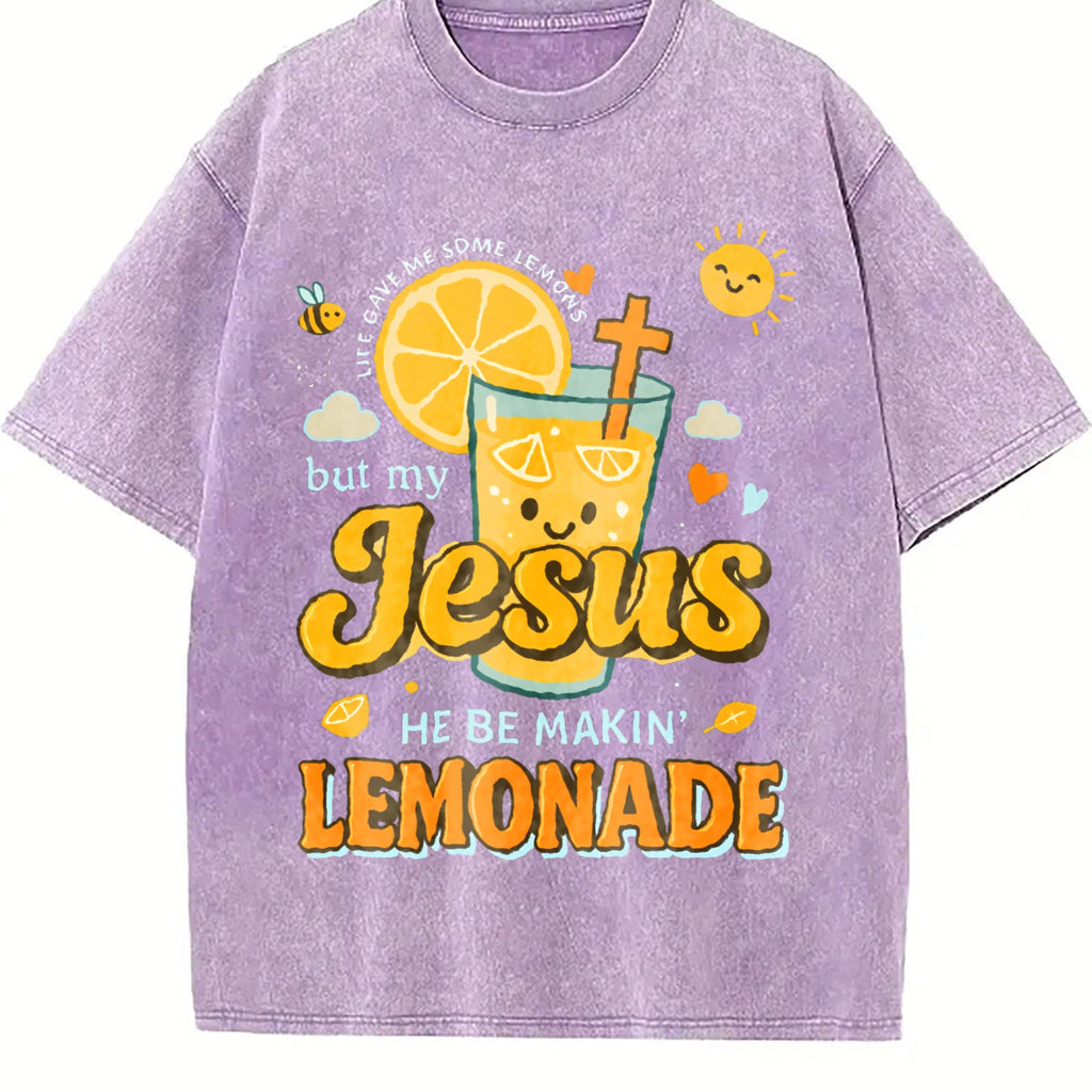Making Lemonade Washable Vintage Washed T-Shirt product image 6
