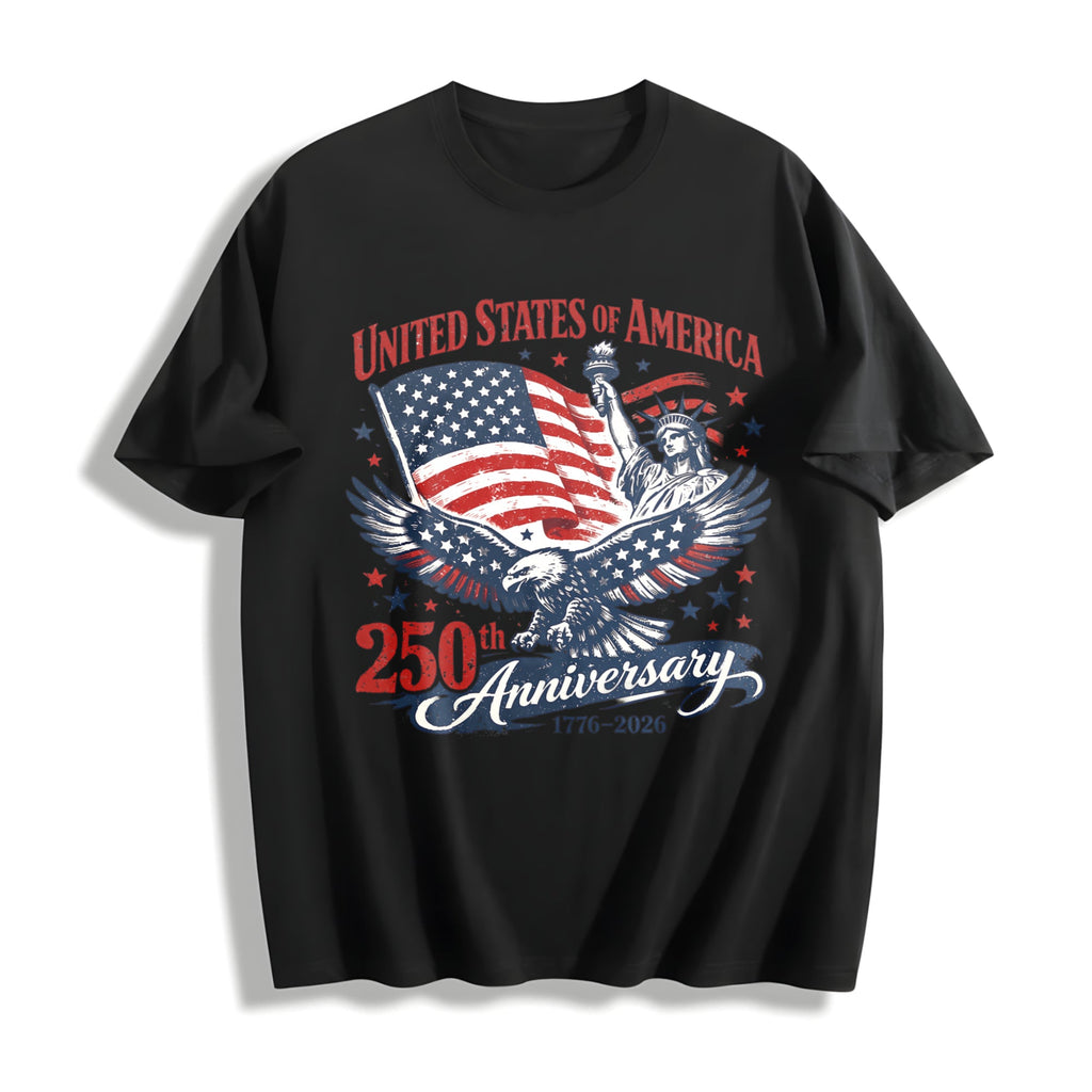 America 250th Anniversary Cotton T-Shirt product image 1
