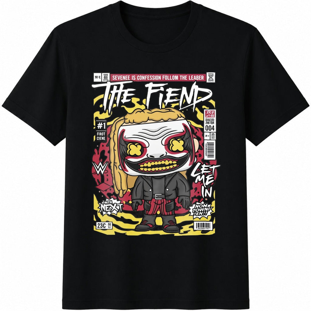 Bray Wyatt Demon Comic Cotton T-Shirt product image 1