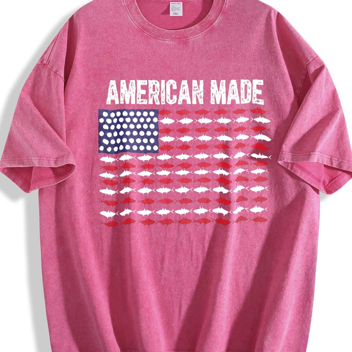 Patriotic Tank Vintage Washed T-Shirt product image 7