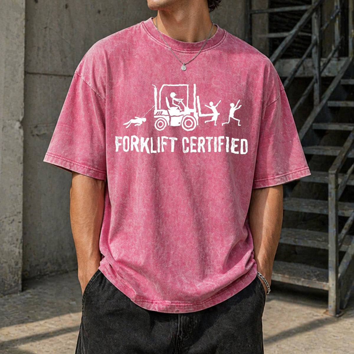 Forklift Certified Vintage Washed T-Shirt product image 14