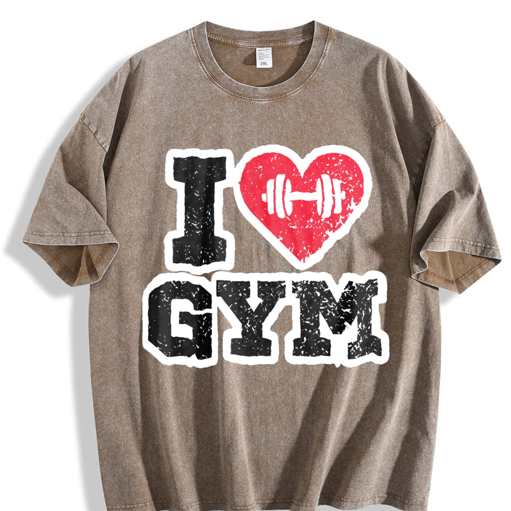 Gym Motivation Vintage Washed T-Shirt product image 3