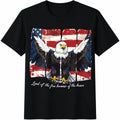 America Land Of The Free Because Of Brave Cotton T-Shirt product image 1
