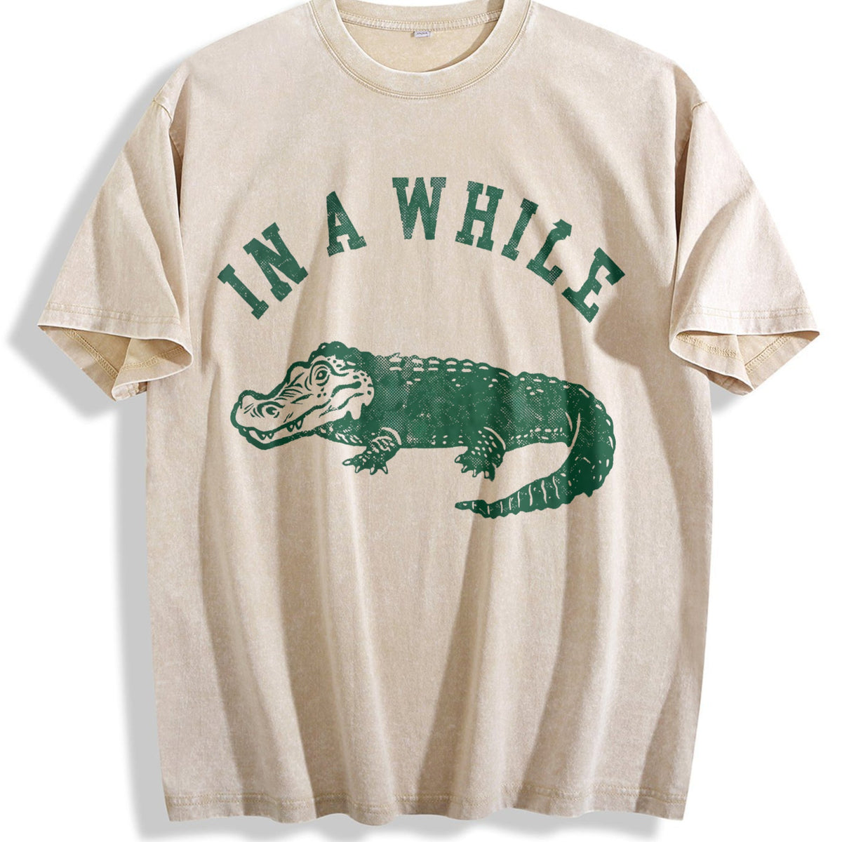 Funny In A While Crocodile Sarcastic Croc For Vintage product image 1